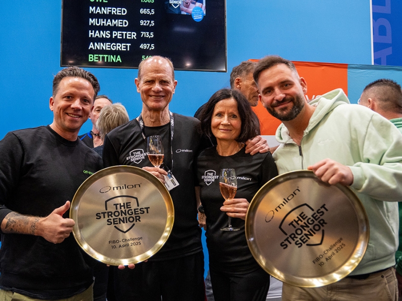 Milon Crowns “The Strongest Seniors” at FIBO 2025 – A Celebration of Strength at Any Age