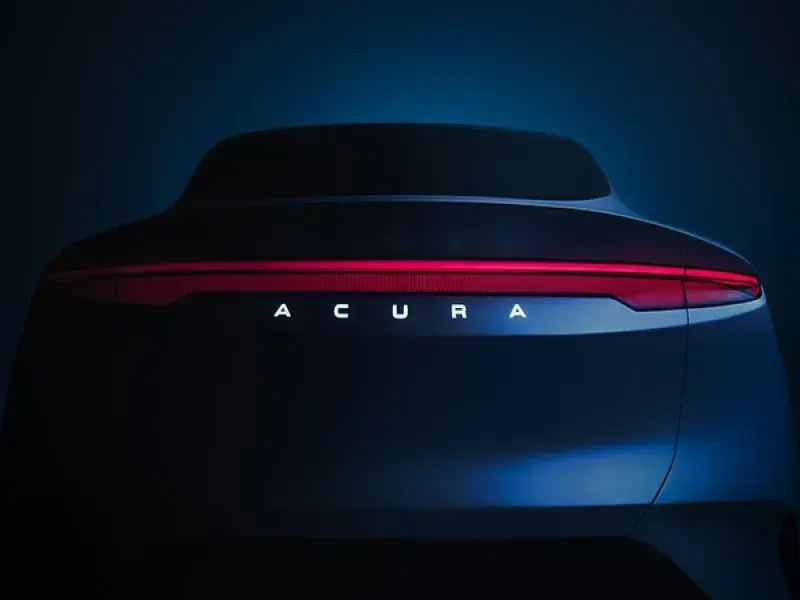 Acura to Debut Electrifying New Concept Vehicle at Monterey Car Week, Signaling Brand's EV Future