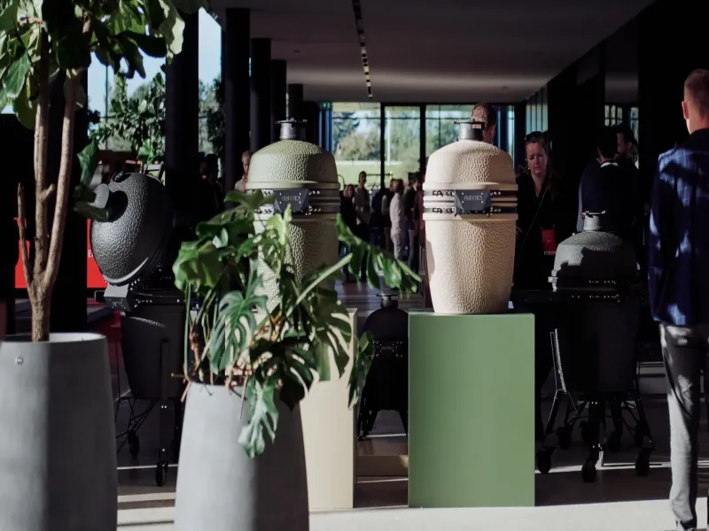 The BSTRD Pro Kamado Brings a Stylish Heatwave to Outdoor Cooking