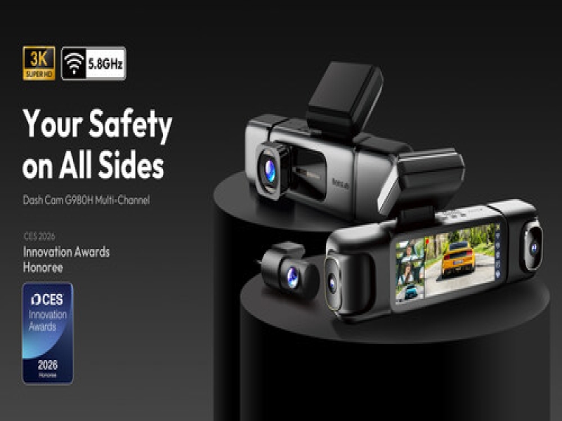 Botslab G980H Multi-Channel Dashcam Wins 2026 CES Innovation Award for Safer, Smarter Driving