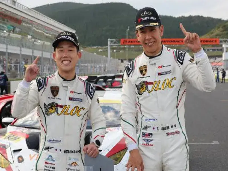 Yokohama's ADVAN Tires Lead VENTENY Lamborghini GT3 to Victory in SUPER GT Round 7
