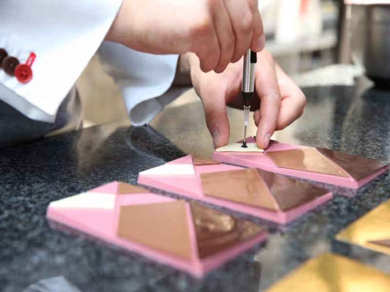 4 types chocolate