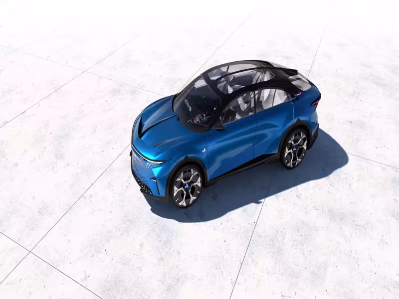 Alpine A390_β Show Car: A Glimpse into the Future of Electric Sportiness