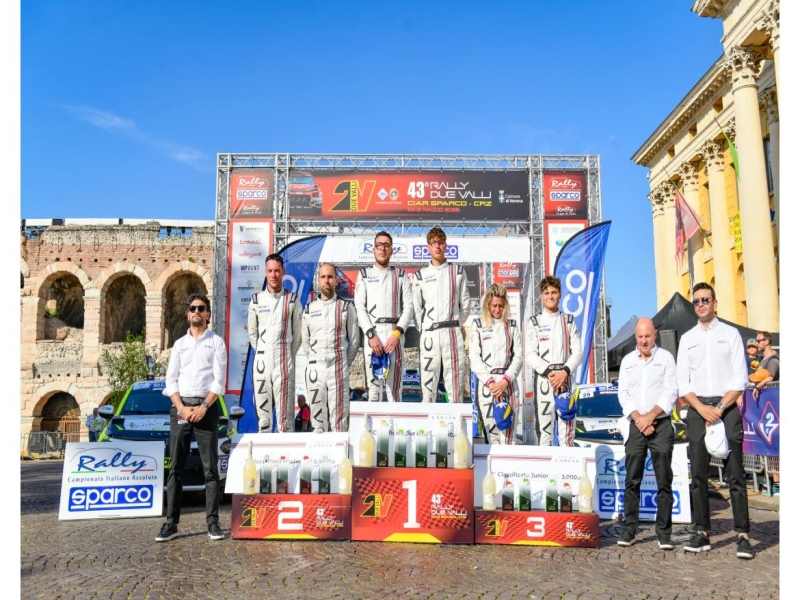 Lancia Electrifies Verona with Two Podiums and a Show-Stopping Rally Debut
