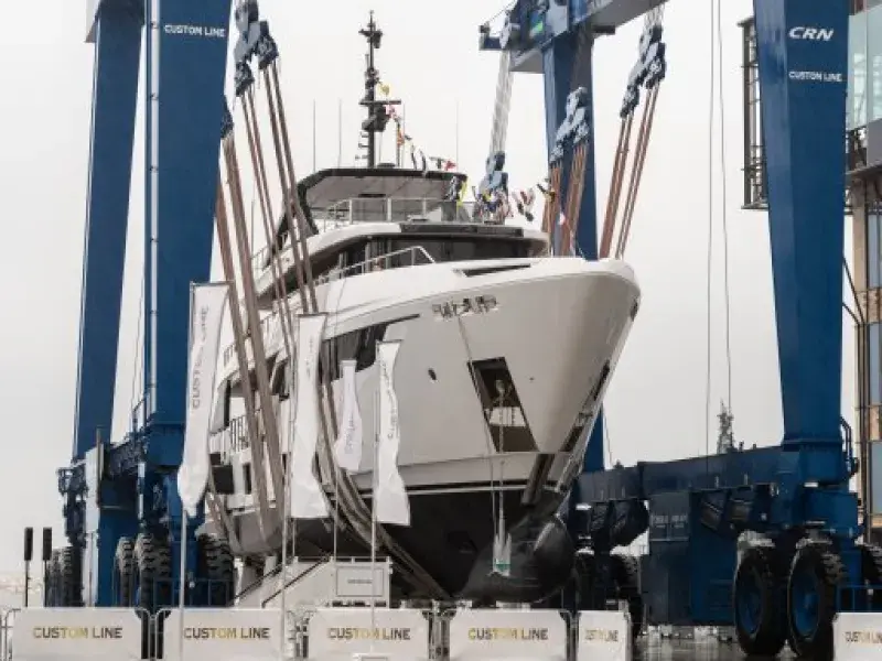 Custom Line Navetta 38: Second Launch in a Year Highlights the Success of this Bespoke Superyacht