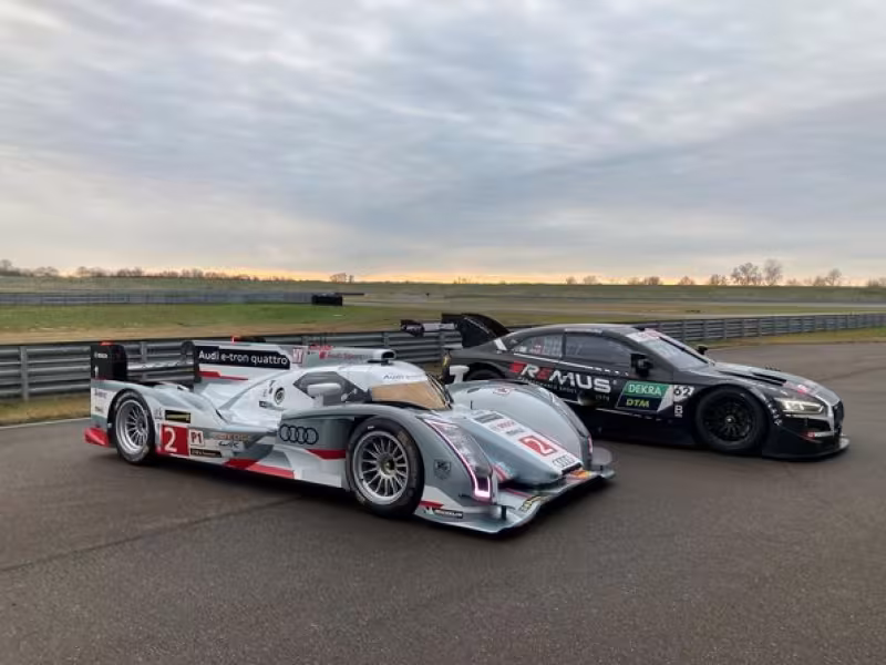 Young Classics from Audi Sport: Racing Legends Now Available for Exclusive Collectors