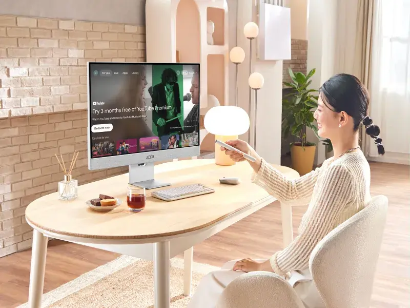 ASUS Announces ZenScreen Smart Monitor MS27UC