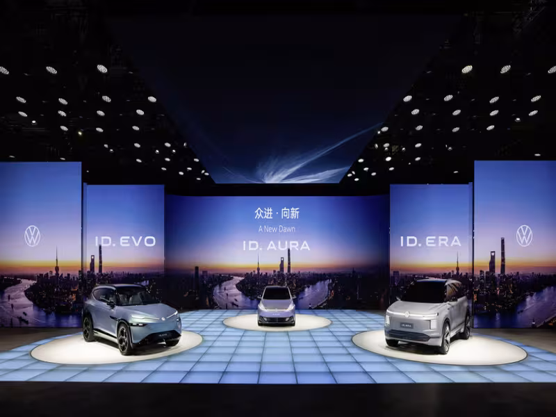 Volkswagen Unveils Three Smart EV Concepts in Shanghai, Promising a New Era of Personalized Driving