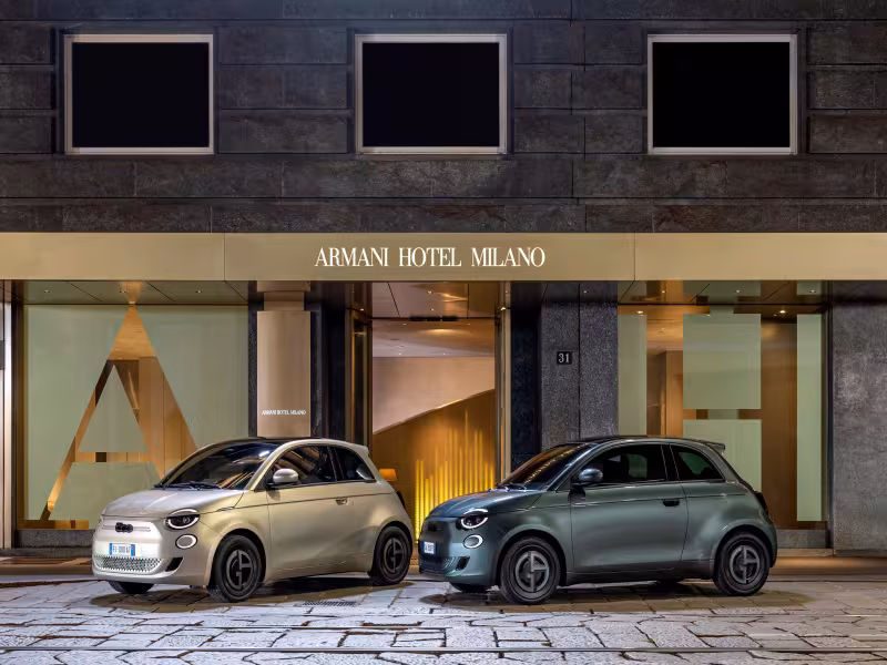 FIAT 500e Giorgio Armani Collector's Edition: Electrifying Style and Sustainable Luxury