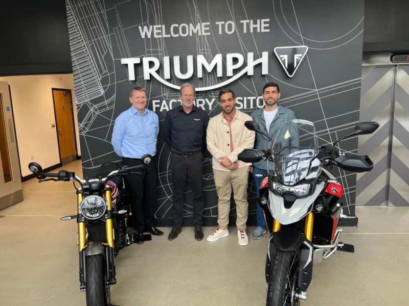Triumph Motorcycles Roars Back into the UAE with Galadari Partnership