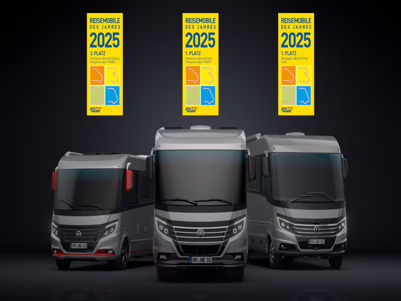 Niesmann+Bischoff Celebrates Major Wins at promobil Readers' Choice Awards 2025