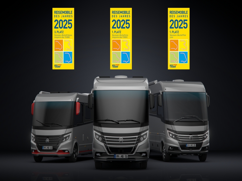 Niesmann+Bischoff Celebrates Major Wins at promobil Readers' Choice Awards 2025