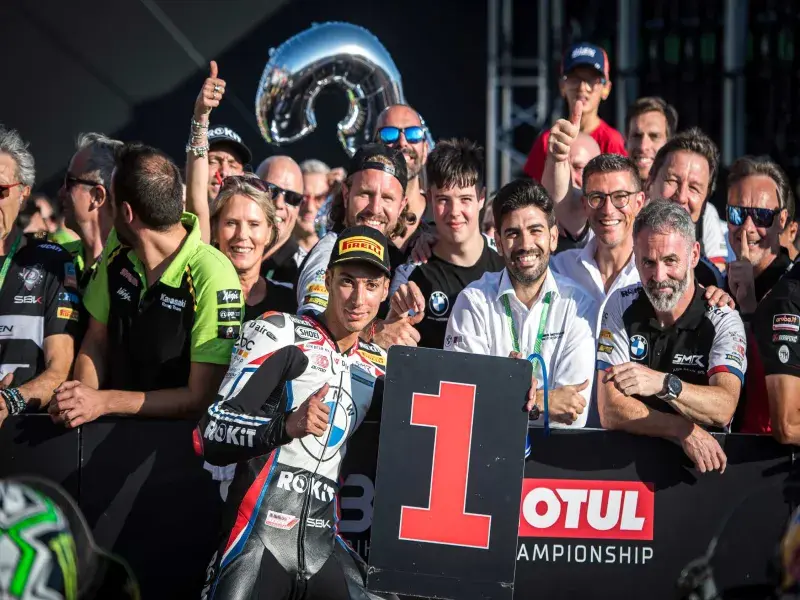 BMW Motorrad Motorsport's Toprak Razgatlioglu Sets New WorldSBK Record with 13 Consecutive Wins