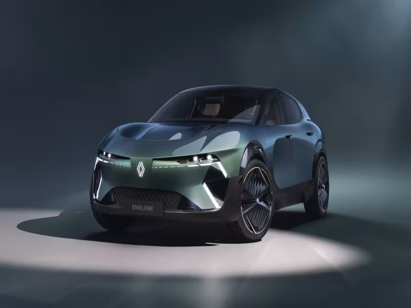 Renault Unveils Emblème: A Decarbonized Family Vehicle Demonstrating Ampere's Commitment to Sustainable Mobility