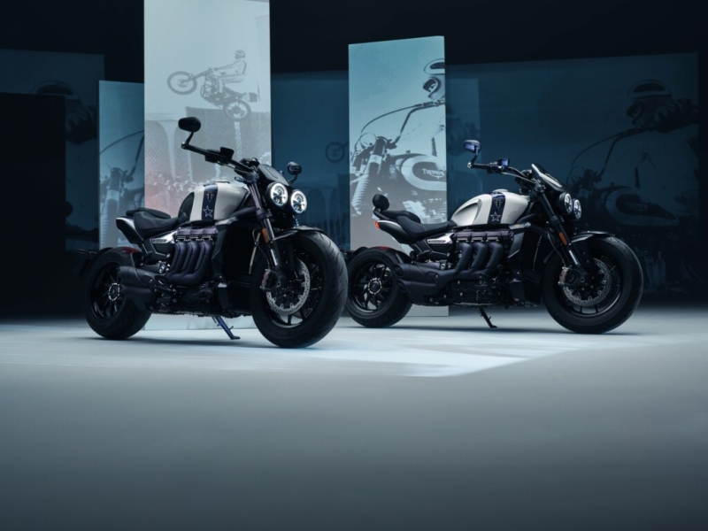 Triumph Launches Limited Edition Rocket 3 Motorcycles to Honor Daredevil Legend Evel Knievel
