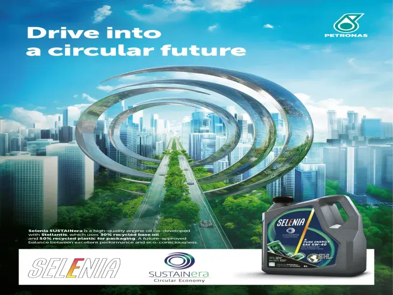 Stellantis and PETRONAS Lubricants International Launch Selenia SUSTAINera Co-branded Recycled Products