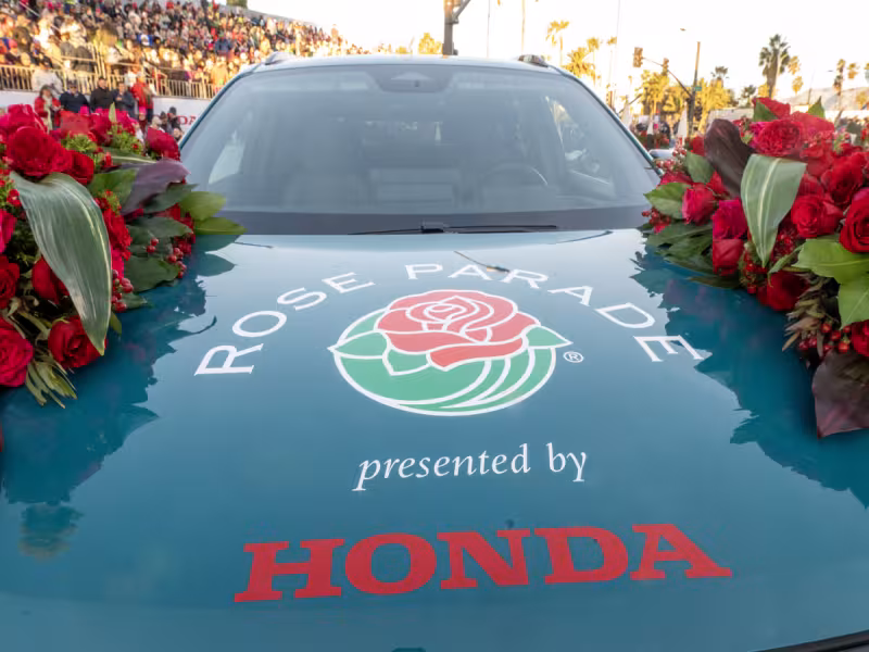 Honda Electrifies the 2025 Rose Parade® with "Electrified Dreams" Float and All-Electric Fleet