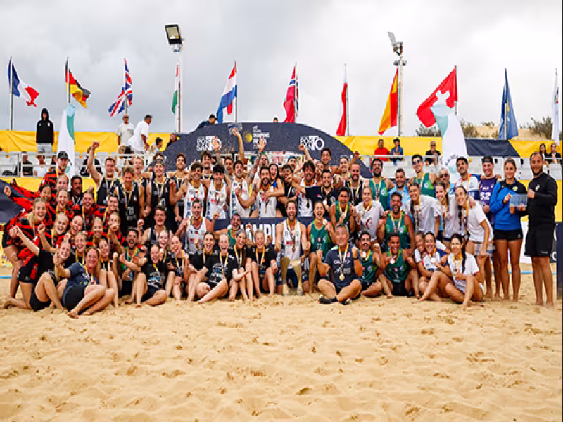 Ricardo Castro and Meike Kruijer Crowned Beach Handball MVPs at EHF Excellence Awards 2024