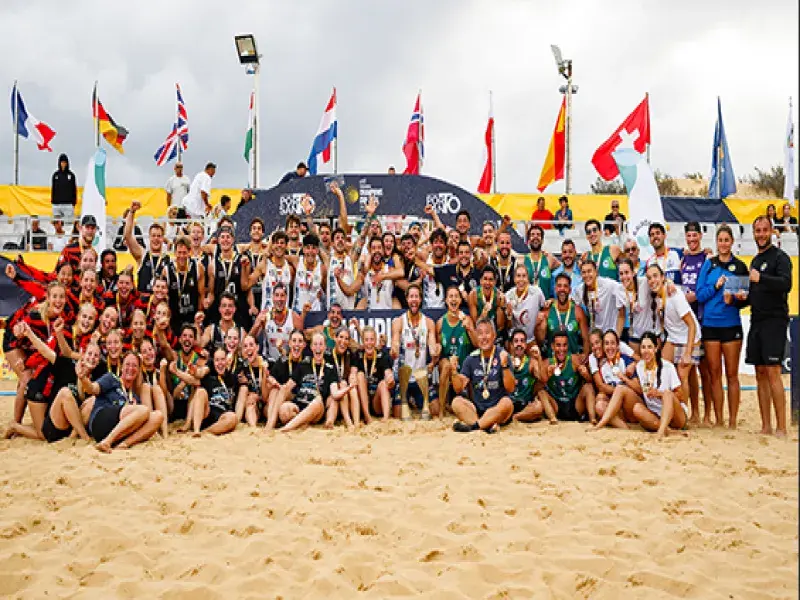 Ricardo Castro and Meike Kruijer Crowned Beach Handball MVPs at EHF Excellence Awards 2024