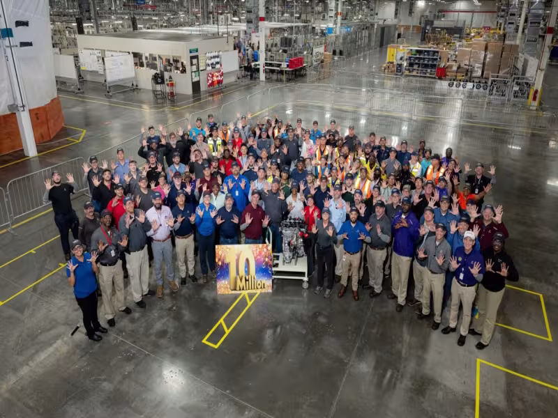 Toyota Alabama Rolls Off Its Ten Millionth Engine for a Tacoma Hybrid