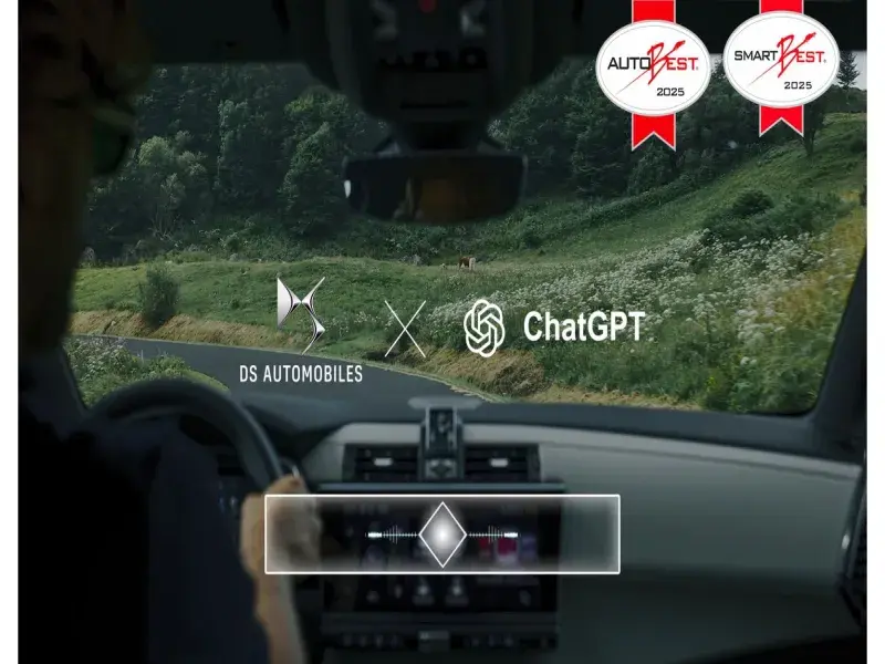 DS Automobiles Wins SMARTBEST 2025 Award for ChatGPT Integration