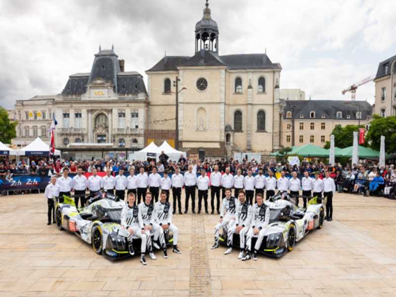 PEUGEOT 9X8 Turns Heads and Gathers Data at Le Mans Test Day