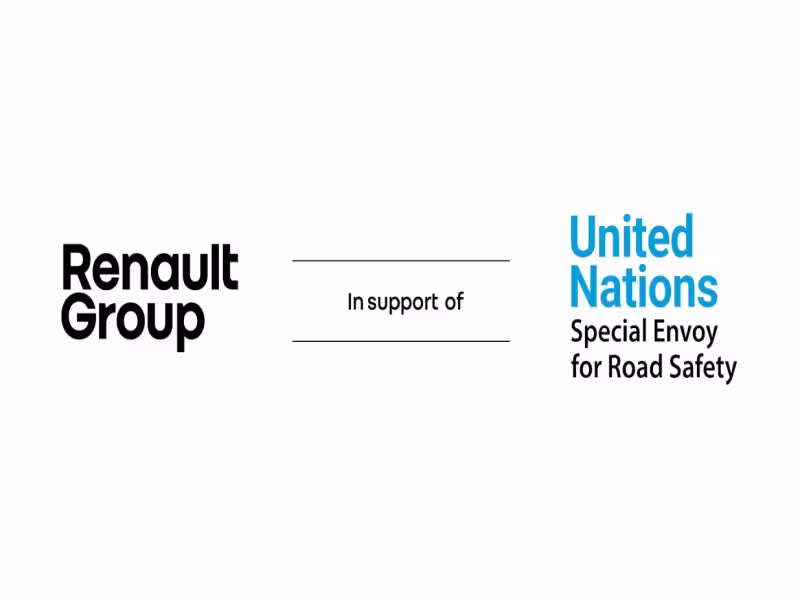 Renault Group Takes a Stand Alongside the United Nations Special Envoy for Road Safety to Make Mobility Safer
