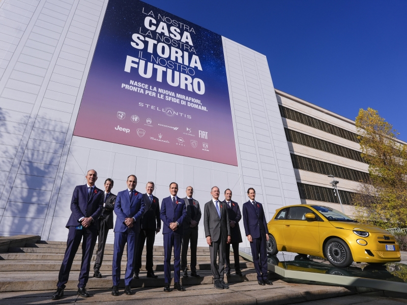 Turin’s Fiat 500 Hybrid Brings New Energy to Mirafiori – and a Bold Office of the Future