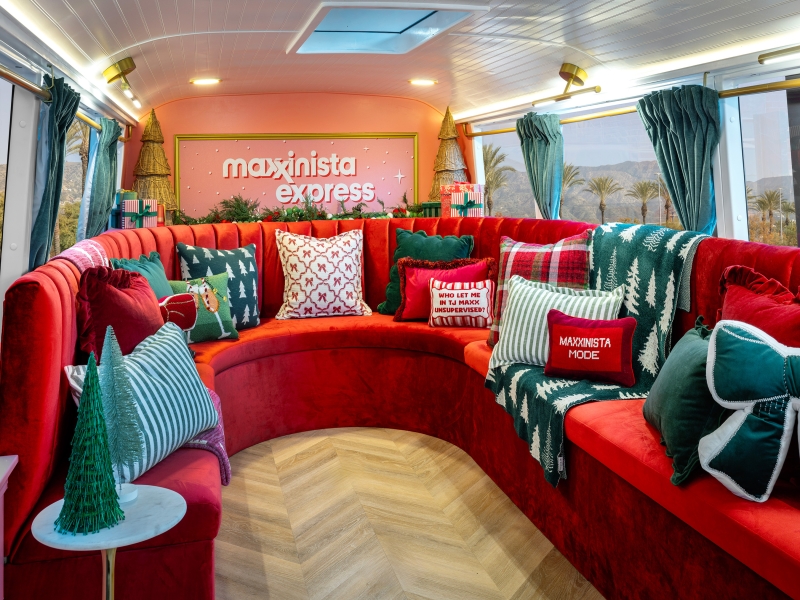 TJ Maxx’s ‘Maxxinista Express’ Turns Holiday Shopping into a Road-Trip Party