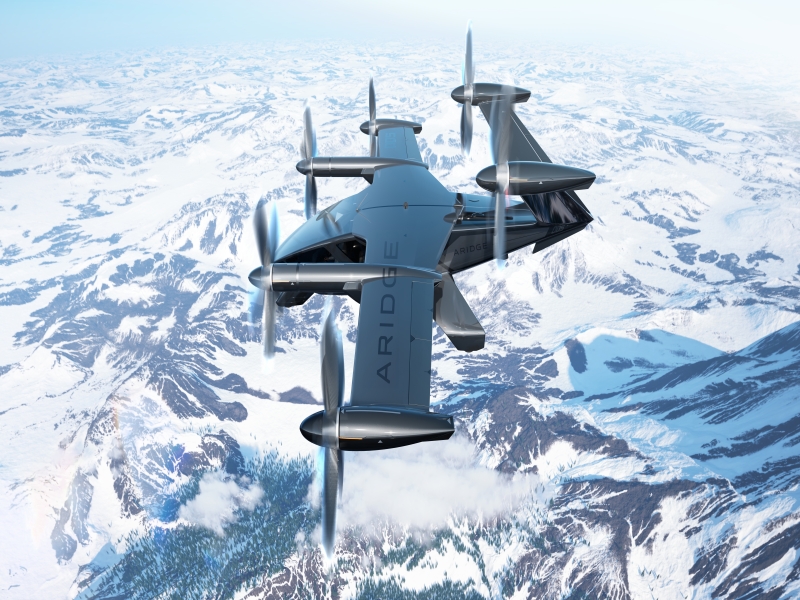 ARIDGE’s A868 Flying Car and “Land Aircraft Carrier” Hint at a New Kind of Road Trip—In the Sky