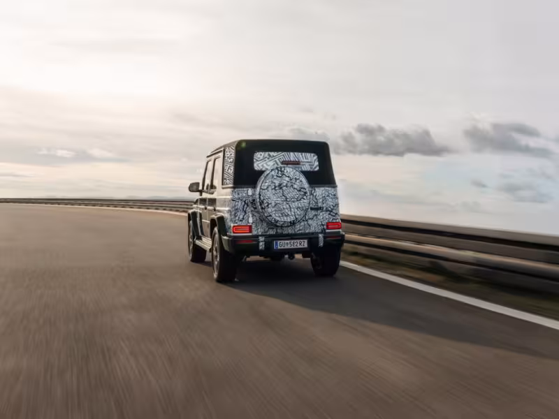 Open-Air Legend: The New Open-Top Mercedes-Benz G-Class Begins Tough Testing for an Adventurous Future