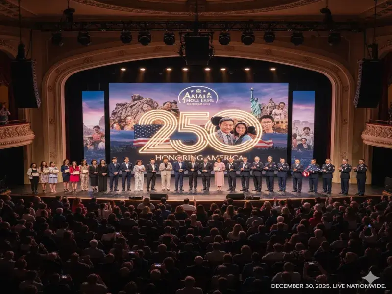 Asian Hall of Fame Launches a Nationwide Season to Celebrate America’s 250th Anniversary
