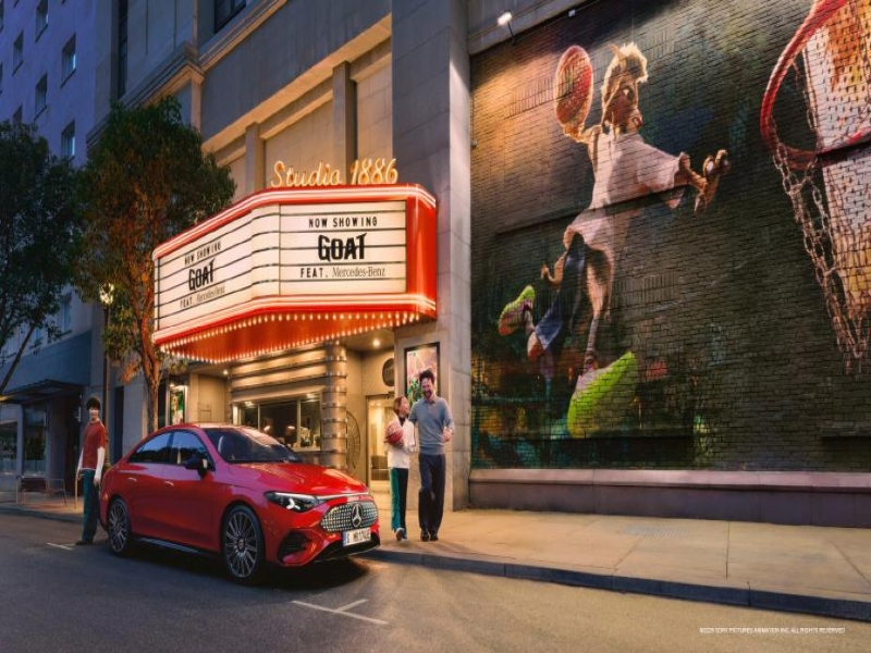 Mercedes-Benz Brings Big-Screen Magic to Life With Sony Pictures Animation’s “GOAT”