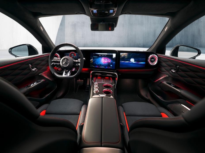 Mercedes-AMG Turns the New GT 4-Door Coupe Interior Into a Real “Performance Control Room”