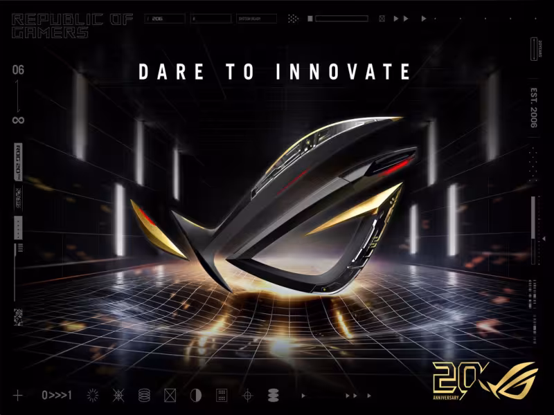 ASUS ROG Marks 20 Years of Gaming Hardware Innovation at Computex 2026 in Taipei