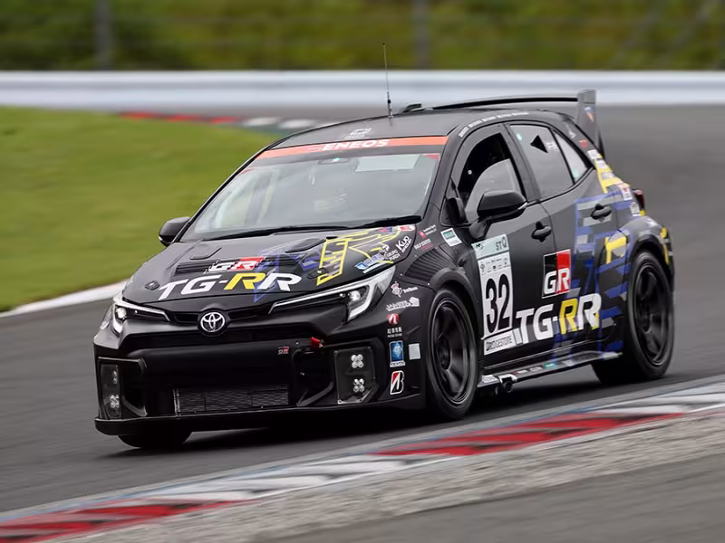 World First: Toyota's Hydrogen GR Corolla Races with Superconducting Pump Technology at Fuji 24 Hours