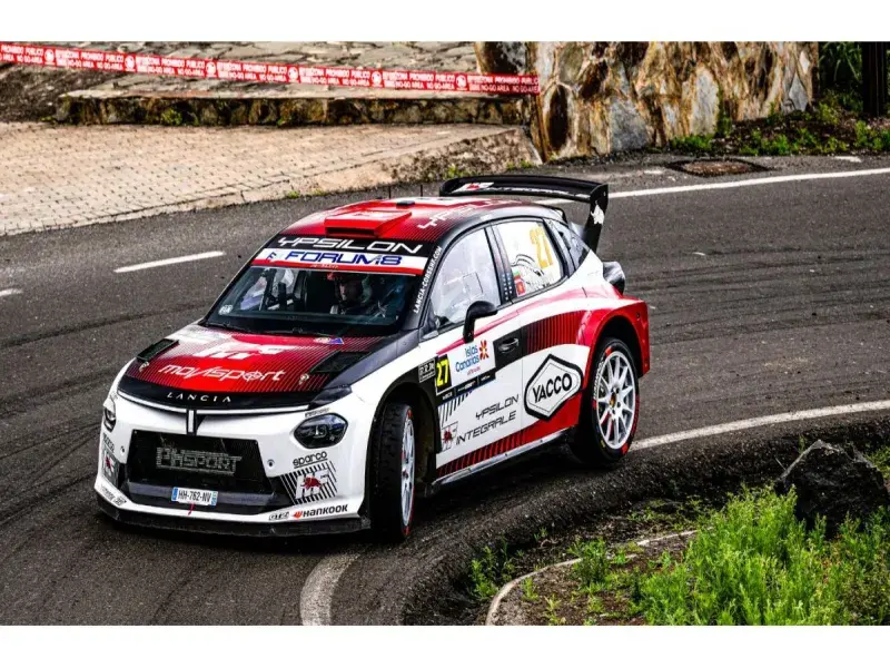 Nikolay Gryazin Takes the Lancia Ypsilon Rally2 HF Integrale to Rally Japan