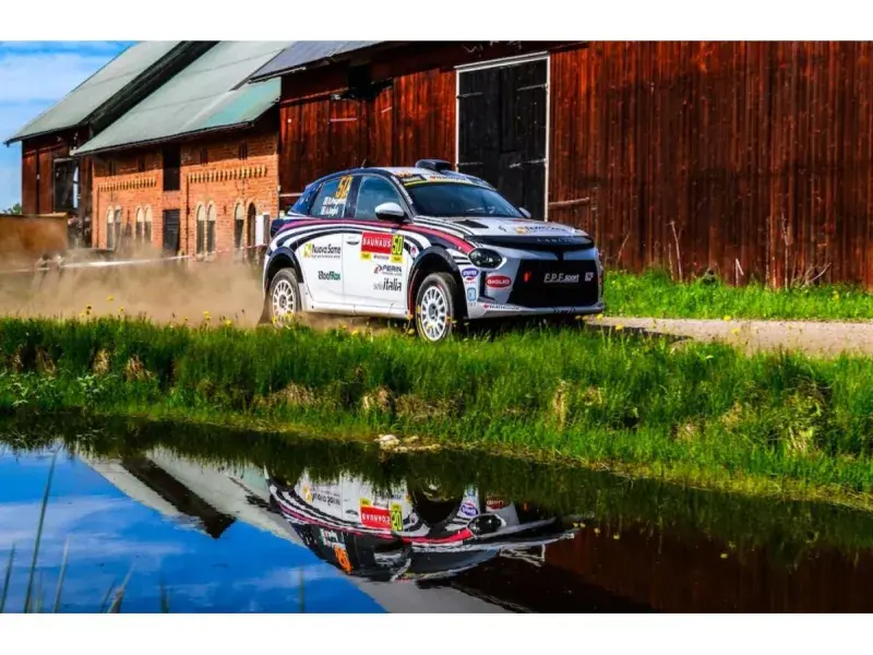 Lancia Corse Battles Through Royal Rally of Scandinavia as Pesavento Claims Junior ERC Podium