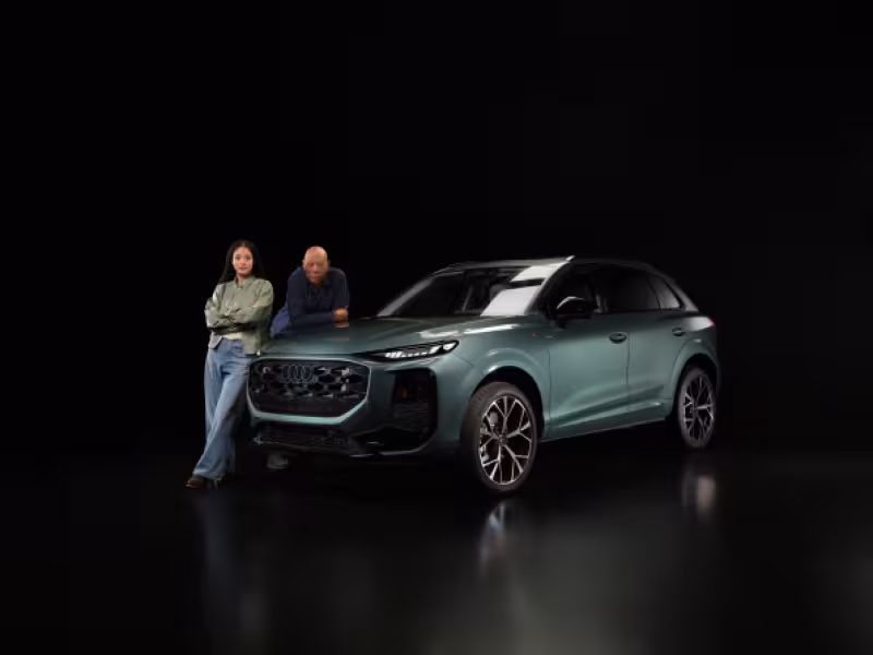 Audi Enlists Morgan Freeman and Chase Infiniti to Launch the All-New Q3 in Cinematic Ad Campaign
