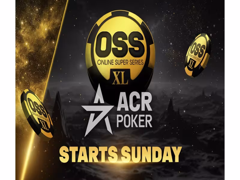 Americas Cardroom Launches $50M+ OSS XL Poker Series With 336 Events
