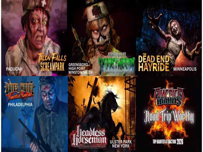 America Haunts Picks 5 Haunted Attractions Worth a Fall Road Trip