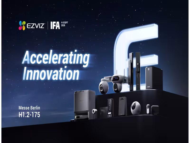 EZVIZ Unveils Triple-Lens Cameras and Offline AI Hub at IFA 2026
