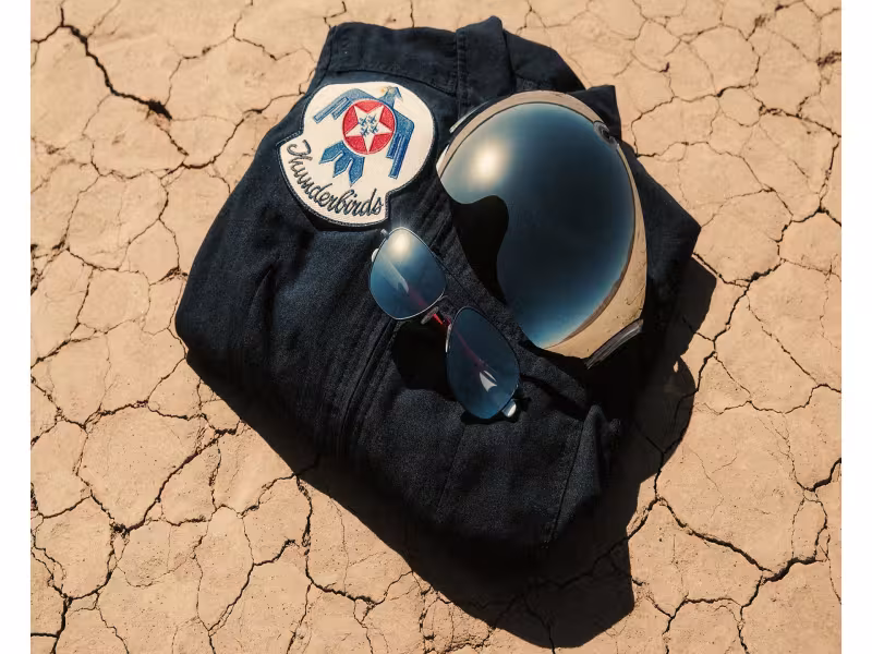 Thunderbirds x Gentex x Randolph Launch 600 Limited-Edition Aviator Sunglasses