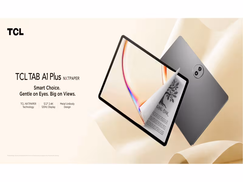 TCL Launches TAB A1 Tablet Series at IFA 2026 With Dual Screen Options