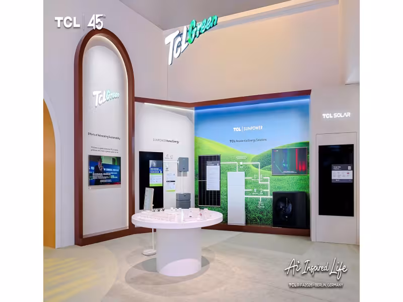 TCL Unveils Home Energy Ecosystem at IFA 2026 in Berlin