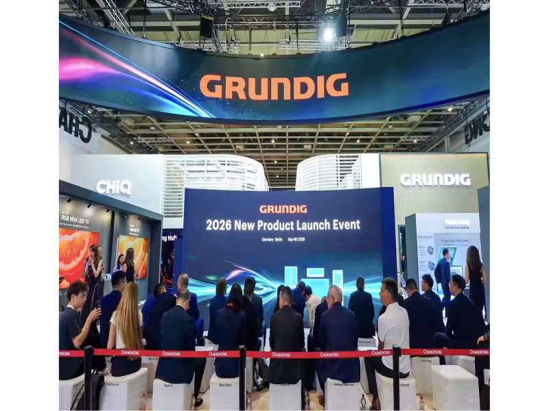 Grundig Debuts AURORA 100 TV, Slim Fridges at IFA 2026