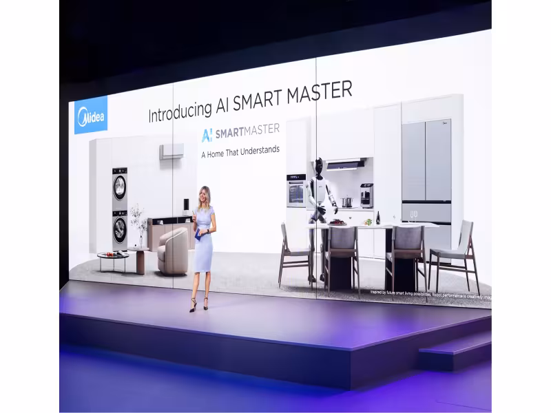 Midea Unveils SMART MASTER AI Home System, Robot at IFA 2026