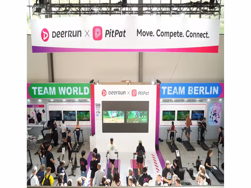 DeerRun Turns Solo Treadmills Into Team Sport at IFA Berlin