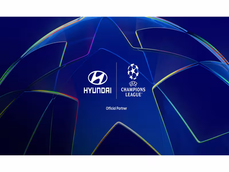 Hyundai Becomes Official Car Partner of the UEFA Champions League