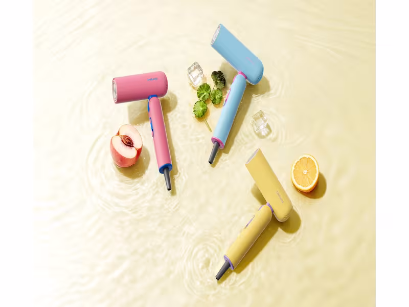 Dreame's New Pocket Cake Hair Dryer Folds to Phone Size for $129.99